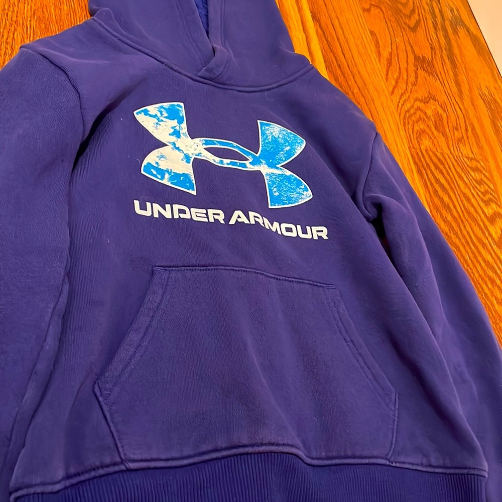 Boys blue under armor sweatshirt - Picture 2 of 4